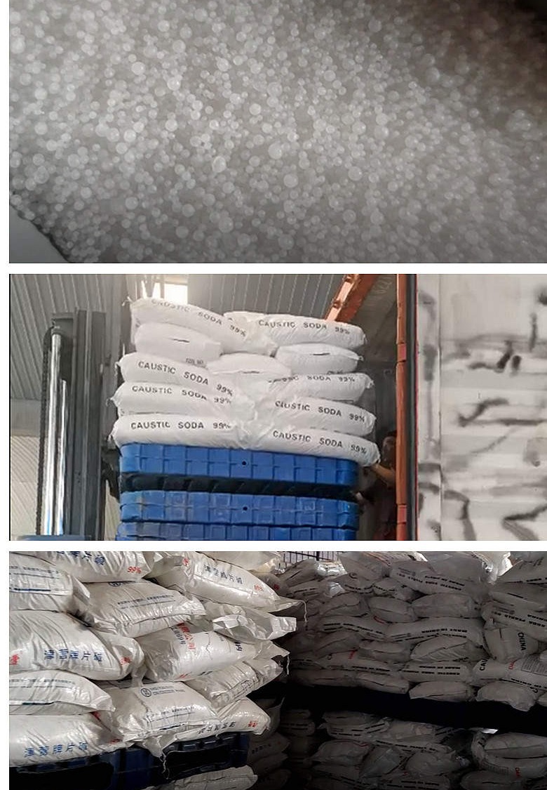 caustic soda beads are of uniform size and good quality