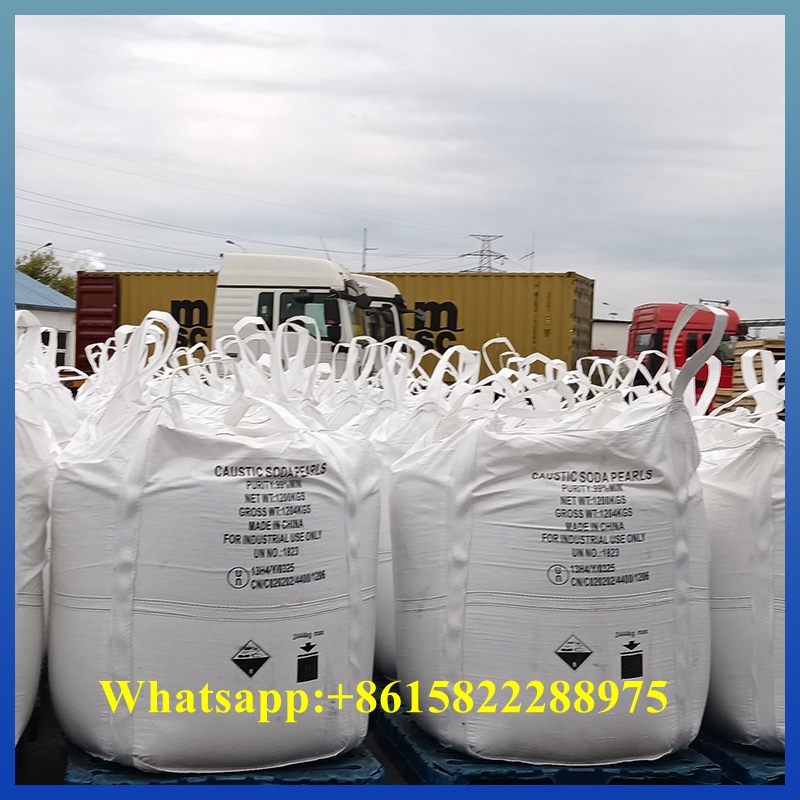 caustic soda suppliers for pearls with 1.2tons jumbo bag